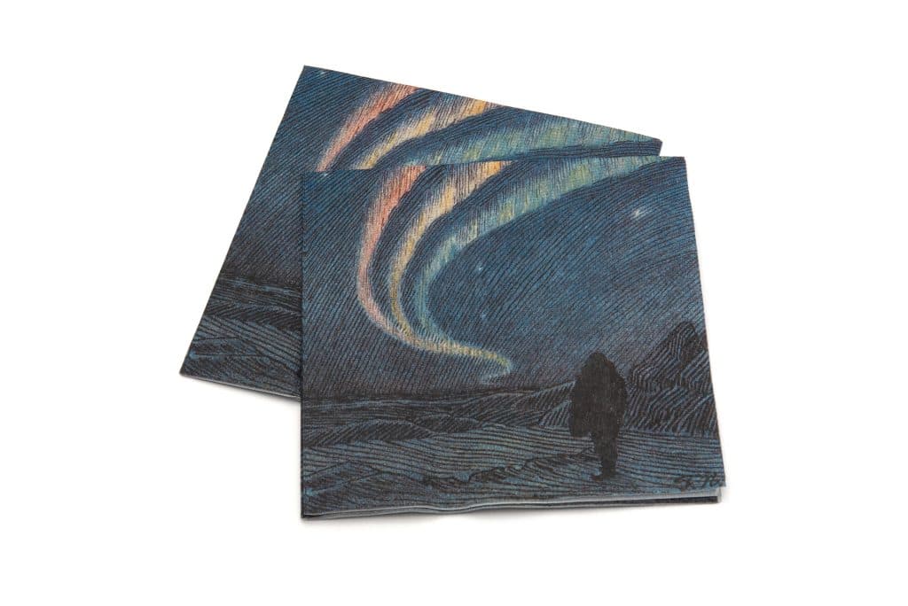 Servietter/Napkins 20 pcs Northern Lights