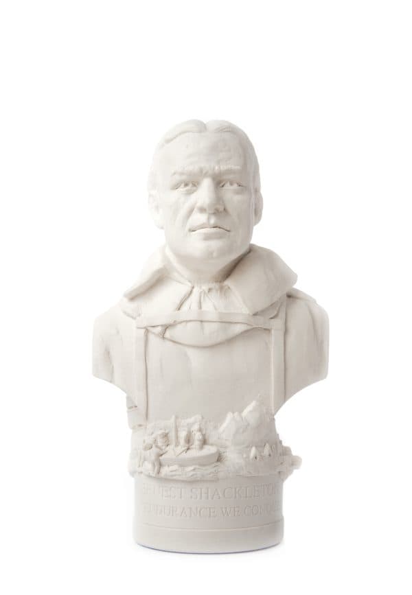 Ernest Shackleton Plaster Bust