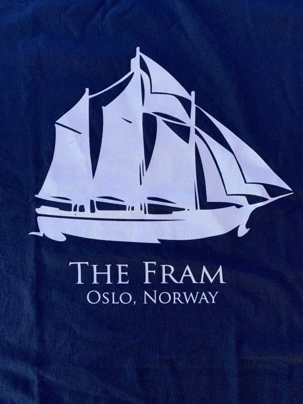 The Fram, Oslo Norway T-Shirt Size M (Male)