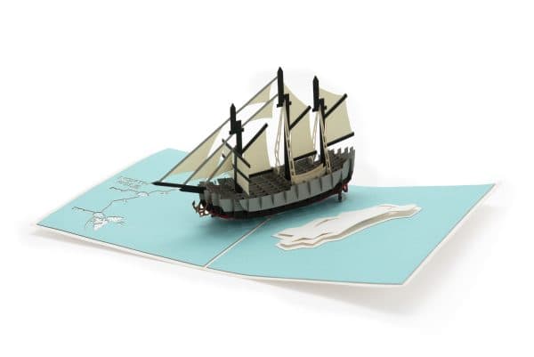 The Fram Pop-Up Postcard w/Envelope