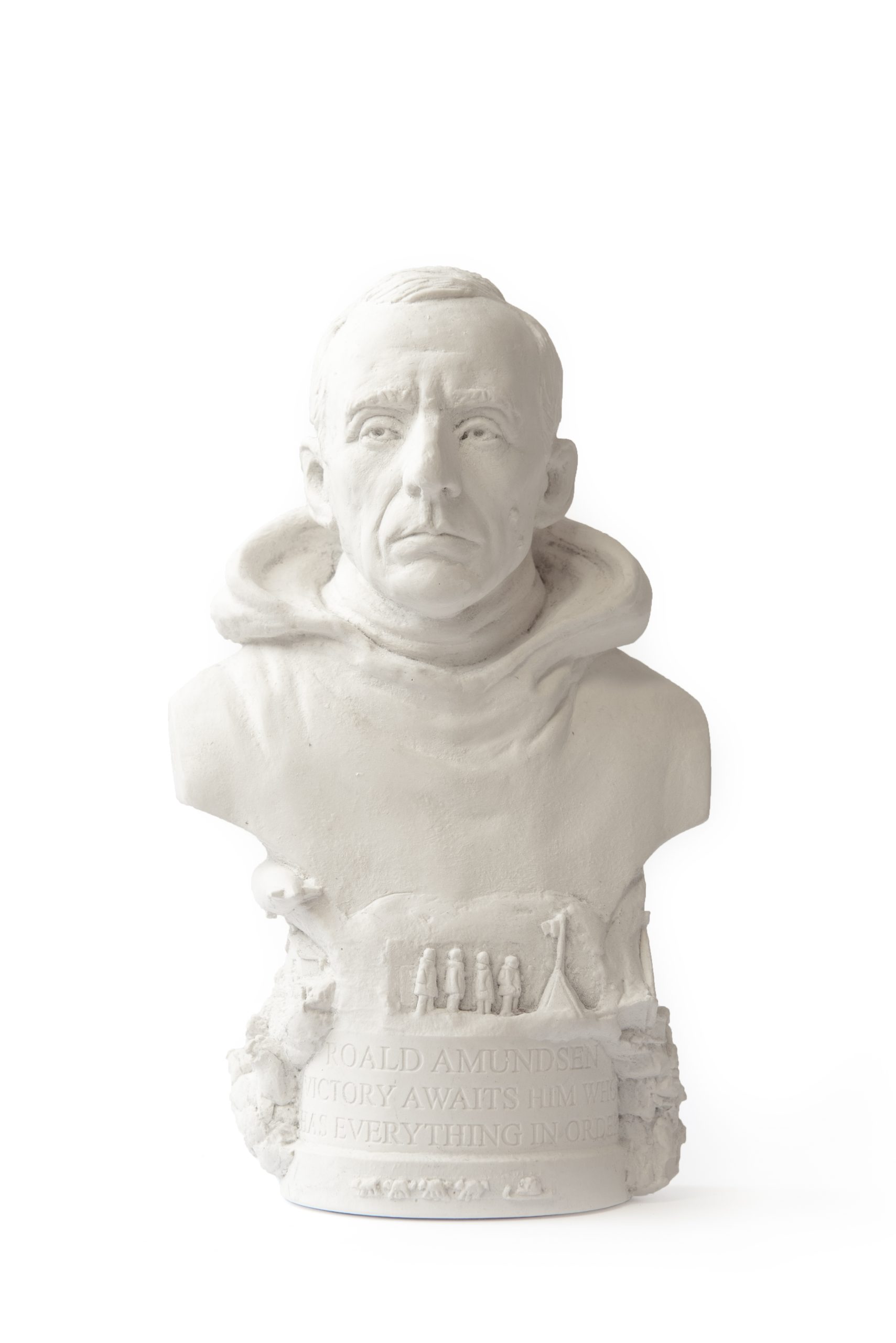 Roald Amundsen Plaster Bust