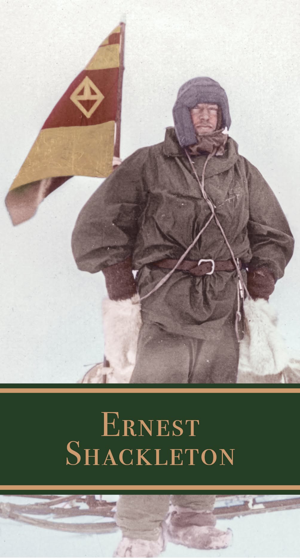 Ernest Shackleton Plaster Bust