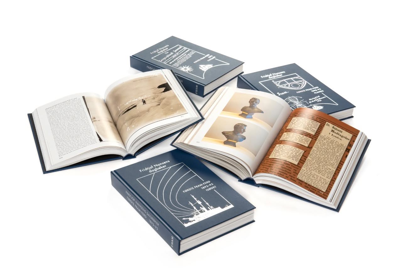 Fridtjof Nansens Dagbøker Fra Første Fram-ferd 1893-1897 Special Edition (Norwegian Text)