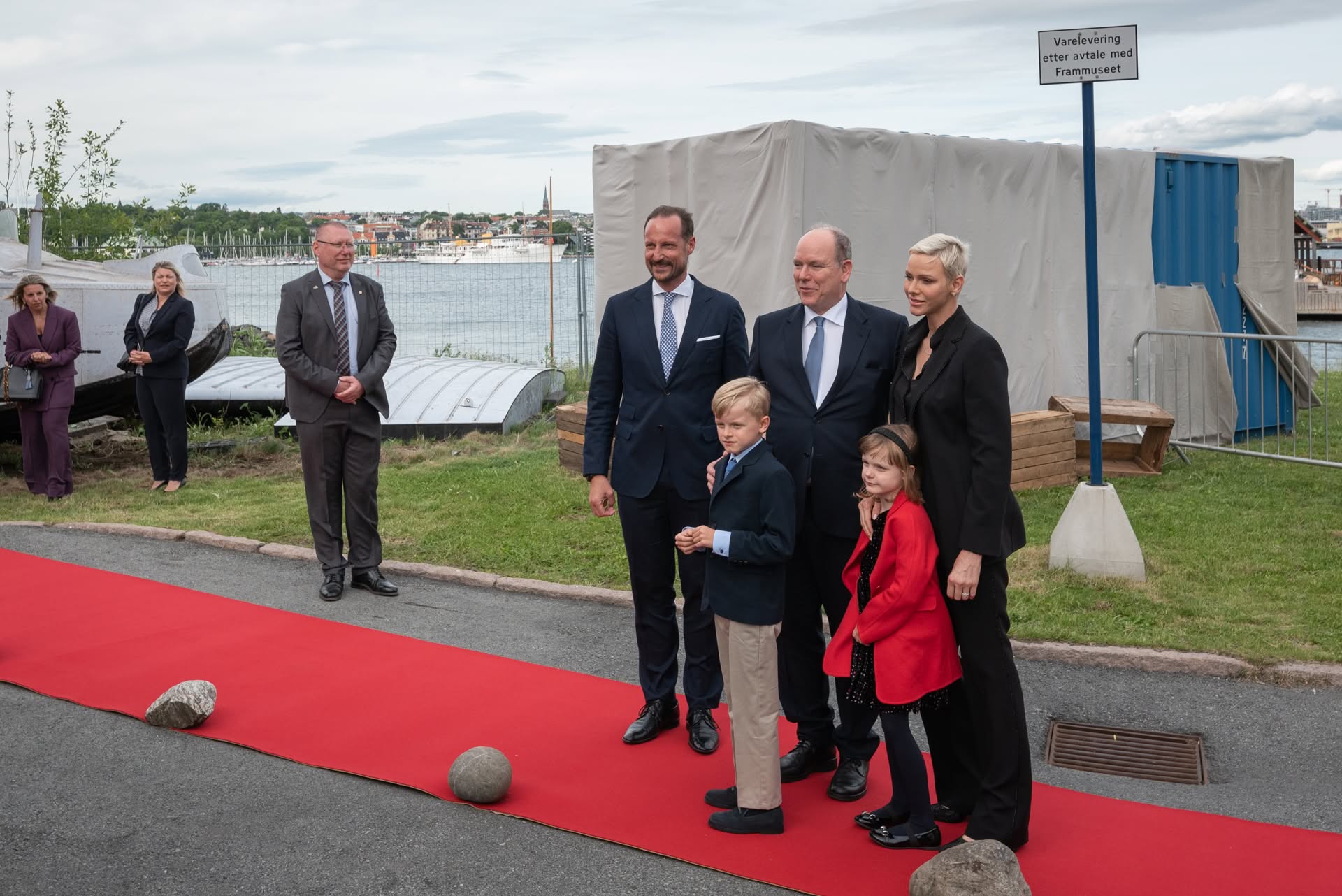 Åpning av ny utstilling “Sailing The Sea Of Science” med kongelig besøk fra Monaco