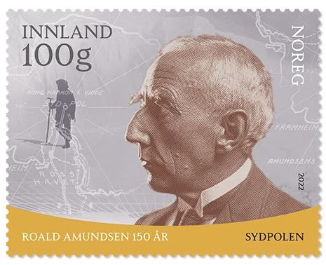 Posten feirer Roald Amundsen 150 år