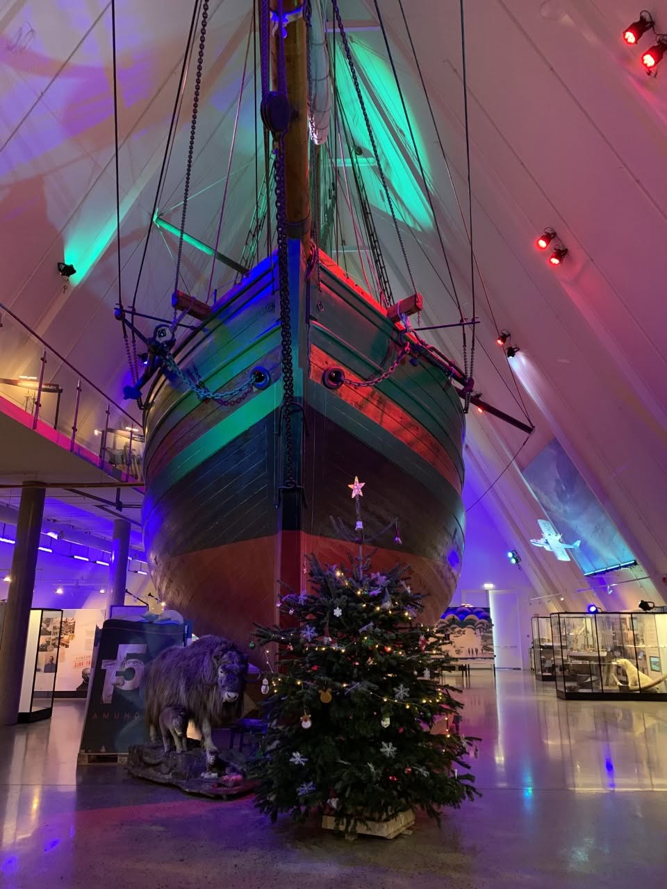 The Fram Museum is open during the holidays! 🎄