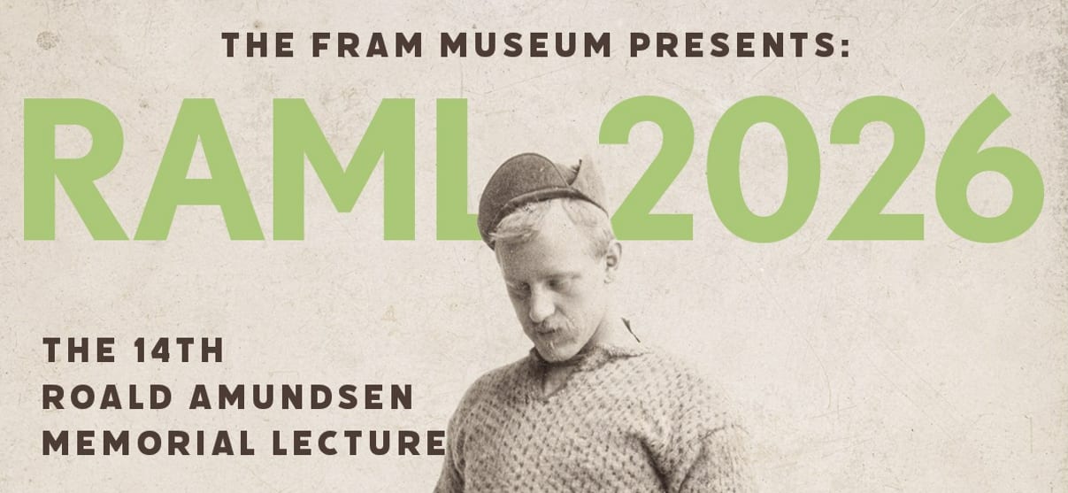 De 14 årlige Roald Amundsens-minneforelesninger